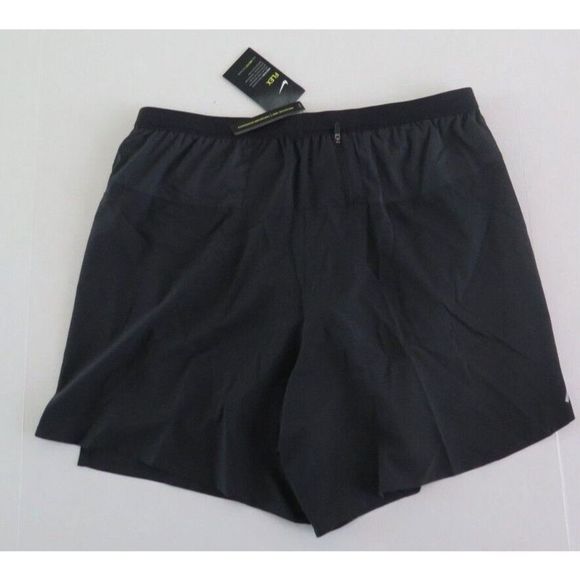 Nike CJ5471 010 Men's Sz 2XL Black 7" Flex Stride 2-in-1 Running Shorts - Picture 2 of 7